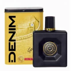 Denim Metal Box Gold Eau De Toilette 100 Ml