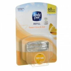 Ambi Pur Deodorante Per Ambienti Ricarica Limone Set & Refresh