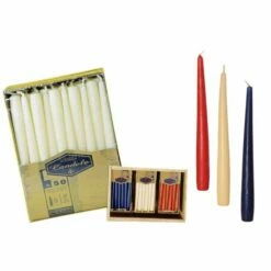 Cereria Di Giorgio Hotel 25 Cm Confezione Da 50 Candele Avorio 56154/02