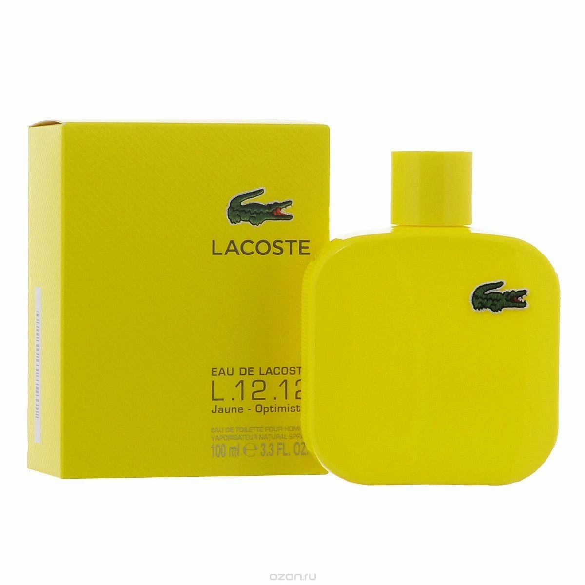 Lacoste Eau De Lacoste L.12.12 Jaune Eau De Toilette 100 Ml Spray 3 Lacoste Eau De Lacoste L.12.12 Jaune Eau De Toilette 100 Ml Spray
