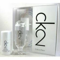 Calvin Klein CK2 Confezione Regalo 100 Ml EDT + 75 Ml Deodorante Stick