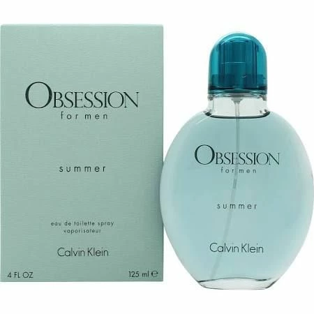 Calvin Klein Obsession For Men Summer Eau De Toilette 125ml Spray 3 Calvin Klein Obsession For Men Summer Eau De Toilette 125ml Spray
