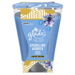 Glade® Glade Candela Deluxe Sparkling Wonder Winter Flowers 224 G