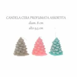 Mercury - Candela In Cera Profumata Albero - COLORI ASSORTITI