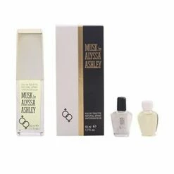Alyssa Ashley - Musk Confezione Regalo 50 Ml Edt + 5 Ml Musk Olio Profumato + 5 Ml White Musk Olio Profumato