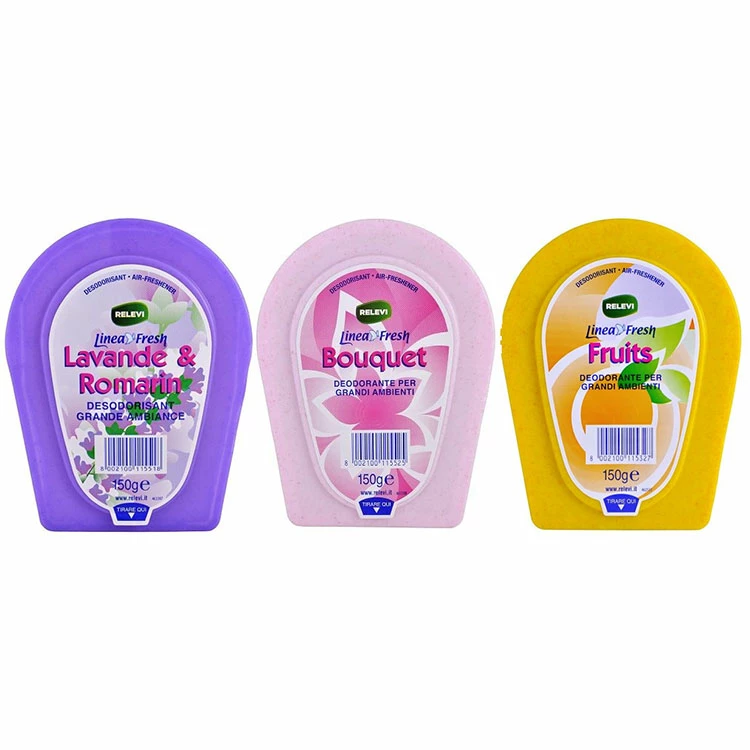 RELEVI LINEA FRESH GEL 150 GR ASSORTITE(NO-SCELTA) DEODORANTI GRANDI AMBIENTI 3 RELEVI LINEA FRESH GEL 150 GR ASSORTITE(NO-SCELTA) DEODORANTI GRANDI AMBIENTI