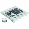 CANDELE CERA T-LIGHT BLINKY BIANCO ASTUCCIO 25PZ MM.38X17H 1 CANDELE CERA T-LIGHT BLINKY BIANCO ASTUCCIO 25PZ MM.38X17H -Sconto Regalo Di Profumo in Italia 276468