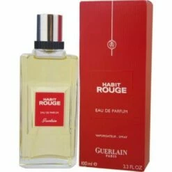 Guerlain Habit Rouge 100 Ml Eau De Parfum Edp Spray Pofumo Uomo