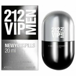 Carolina Herrera 212 VIP Men Pills 20 Ml Eau De Toilette Edt Spray Profumo Uomo