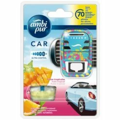 Ambi Pur Car Diffusore + Ricarica Frutti Tropicali 7 Ml