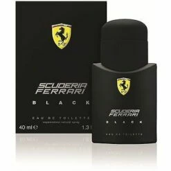 Ferrari Black 40 Ml Eau De Toilette Edt Spray Profumo Uomo