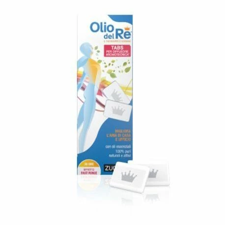 OLIO DEL RE TABS PER DIFFUSORE AROMOTECNICA ZUCCARI 3 OLIO DEL RE TABS PER DIFFUSORE AROMOTECNICA ZUCCARI