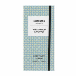 Notebook White Wood E Vetiver 100 Ml Eau De Toilette EDT Profumo Uomo