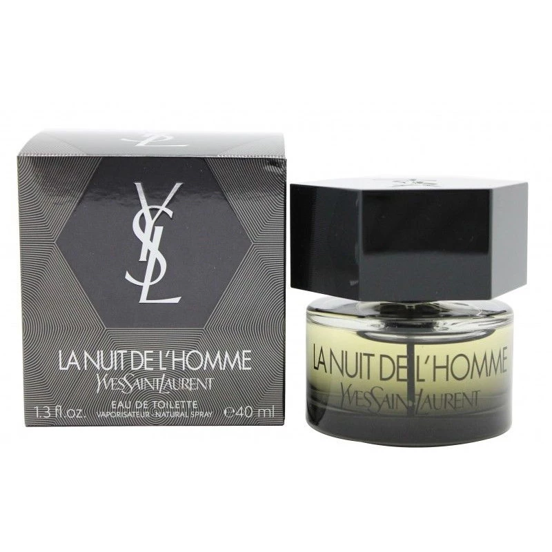 Profumo Uomo Yves Saint Laurent YSL La Nuit De L'Homme 40 Ml Eau De Toilette Edt 3 Profumo Uomo Yves Saint Laurent YSL La Nuit De L'Homme 40 Ml Eau De Toilette Edt