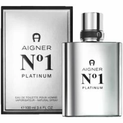 Etienne Aigner No 1 Platinum 100 Ml Eau De Toilette Edt Profumo Uomo