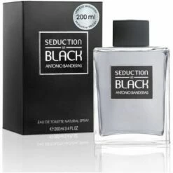 Antonio Banderas Seduction In Black 200 Ml Eau De Toilette Edt Profumo Uomo