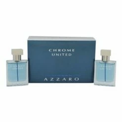 Azzaro Chrome United Confezione Regalo 2 X 30 Ml Edt Uomo