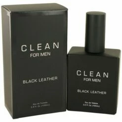 Clean For Men Black Leather 100 Ml Eau De Toilette Edt Profumo Uomo