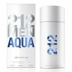 Carolina Herrera 212 Men Aqua 100 Ml Eau De Toilette Edt Profumo Uomo