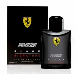 Ferrari Scuderia Black Signature Eau De Toilette Uomo 75 Ml