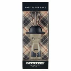IMMAGINE OMINI Diffusore ROSE CEDARWOOD Base Deodorante Profumatore Ambiente
