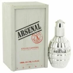 Gilles Cantuel Arsenal Platinum 100 Ml Eau De Parfum Edp Profumo Uomo