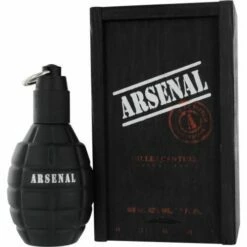 Gilles Cantuel Arsenal Black 100 Ml Eau De Parfum Edp Profumo Uomo