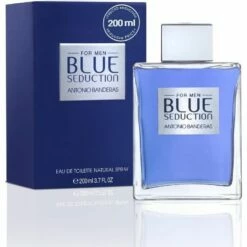 Antonio Banderas Blue Seduction 200 Ml Eau De Toilette Edt Profumo Uomo