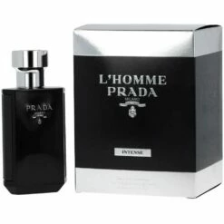 Prada L'Homme Intense 50 Ml Eau De Parfum Edp Profumo Uomo