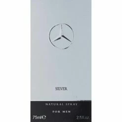 Mercedes-Benz Silver 75 Ml Eau De Toilette Edt Profumo Uomo