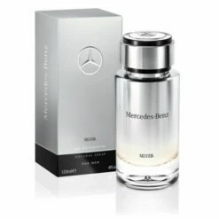 Mercedes-Benz Silver 120 Ml Eau De Toilette Edt Profumo Uomo