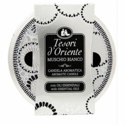 Candela Aromatica Muschio Bianco Tesori D'oriente 200 Gr