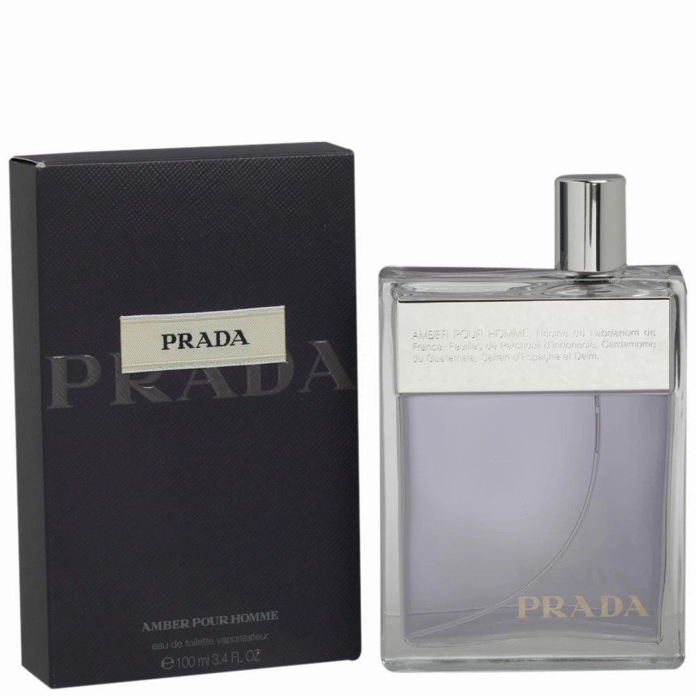 Prada Amber Pour Homme Eau De Toilette 100 Ml 3 Prada Amber Pour Homme Eau De Toilette 100 Ml
